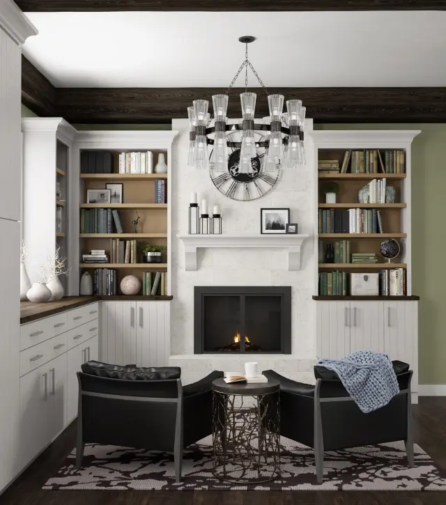 Cape island kitchens custom office space 006