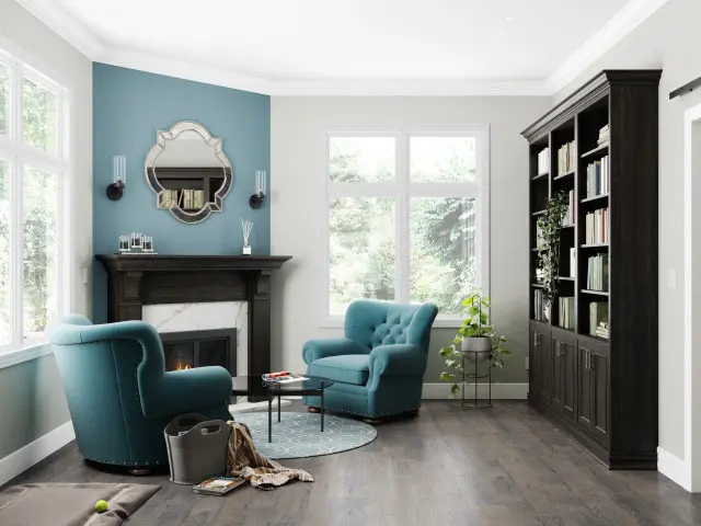 Cape island kitchens custom office space 013