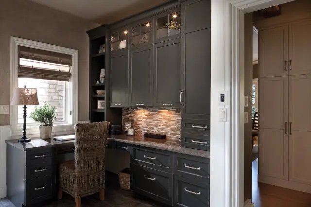Cape island kitchens custom office space 005